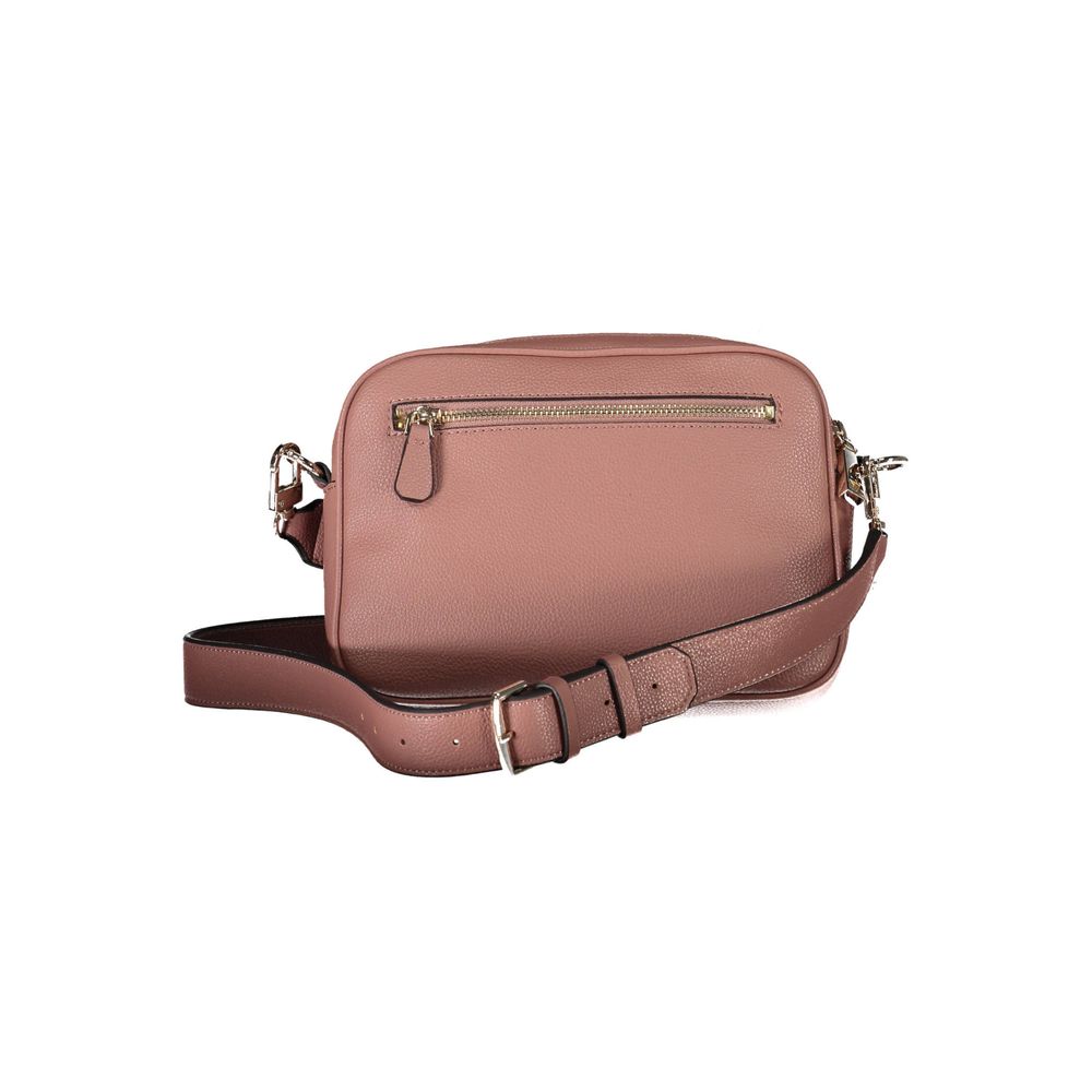 Pink Polyethylene Handbag