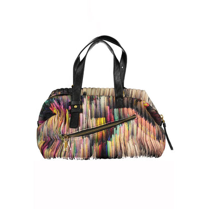 Black Polyester Handbag