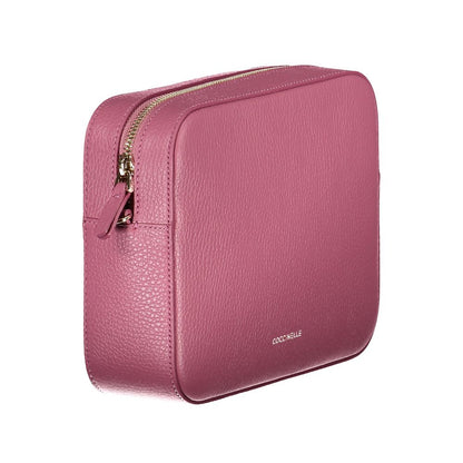 Pink Leather Handbag