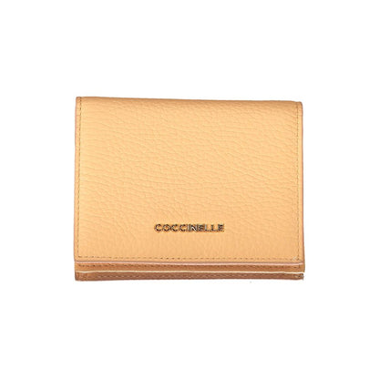 Orange Leather Wallet