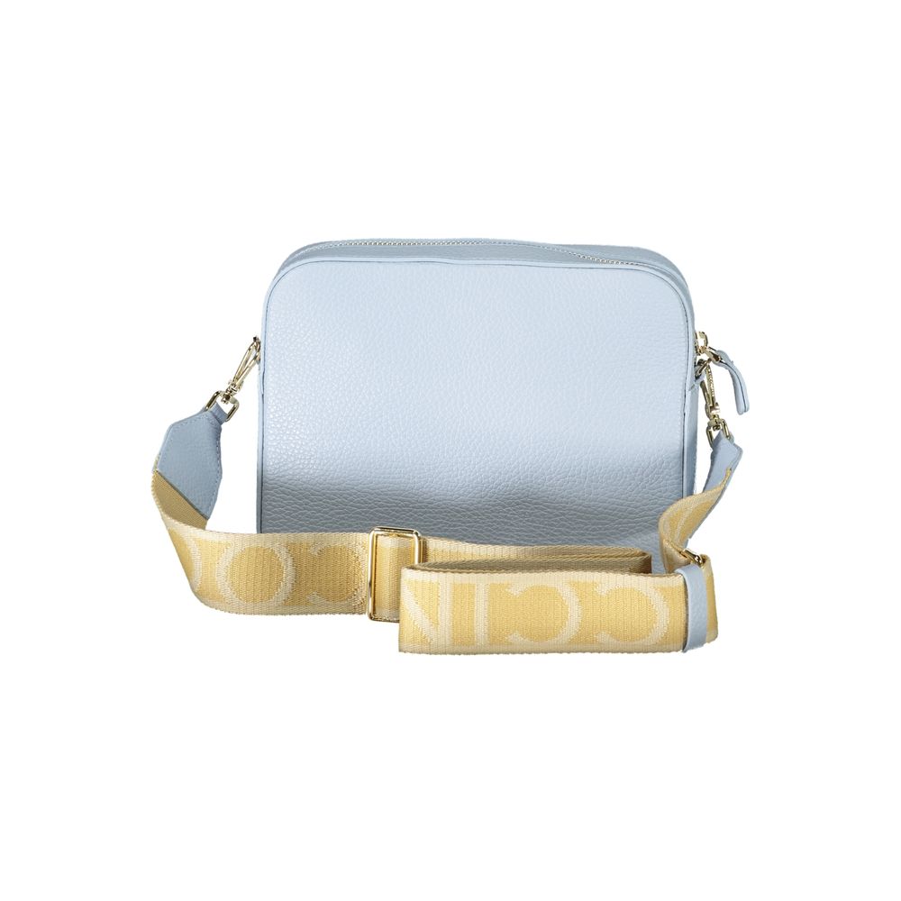 Light Blue Leather Handbag