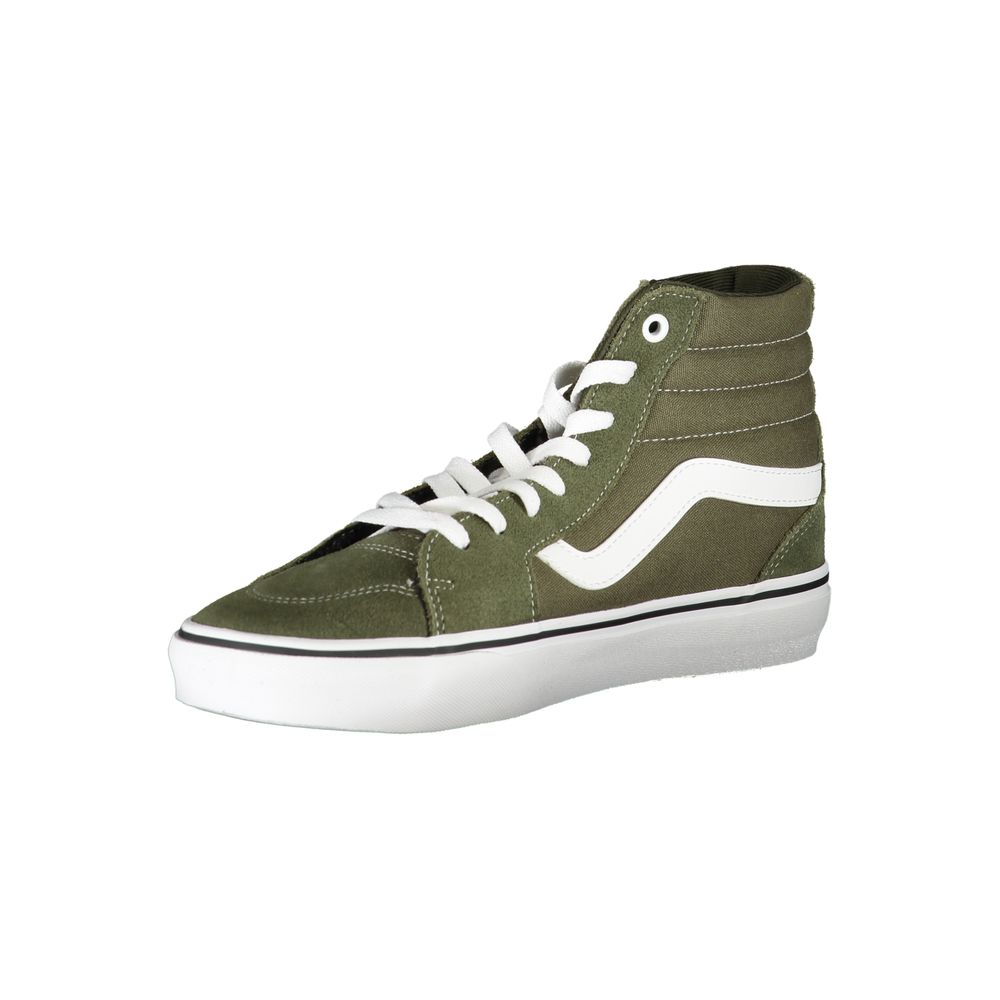 Green Polyester Sneaker