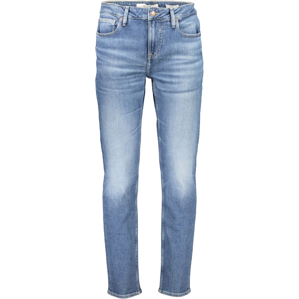 Blue Cotton Jeans & Pant