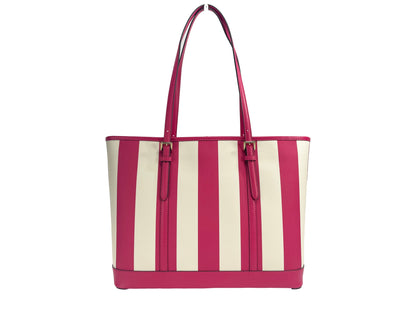 Jet Set Travel Große TZ Schultertasche aus PVC, Rosa