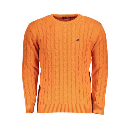 Orange Fabric Sweater