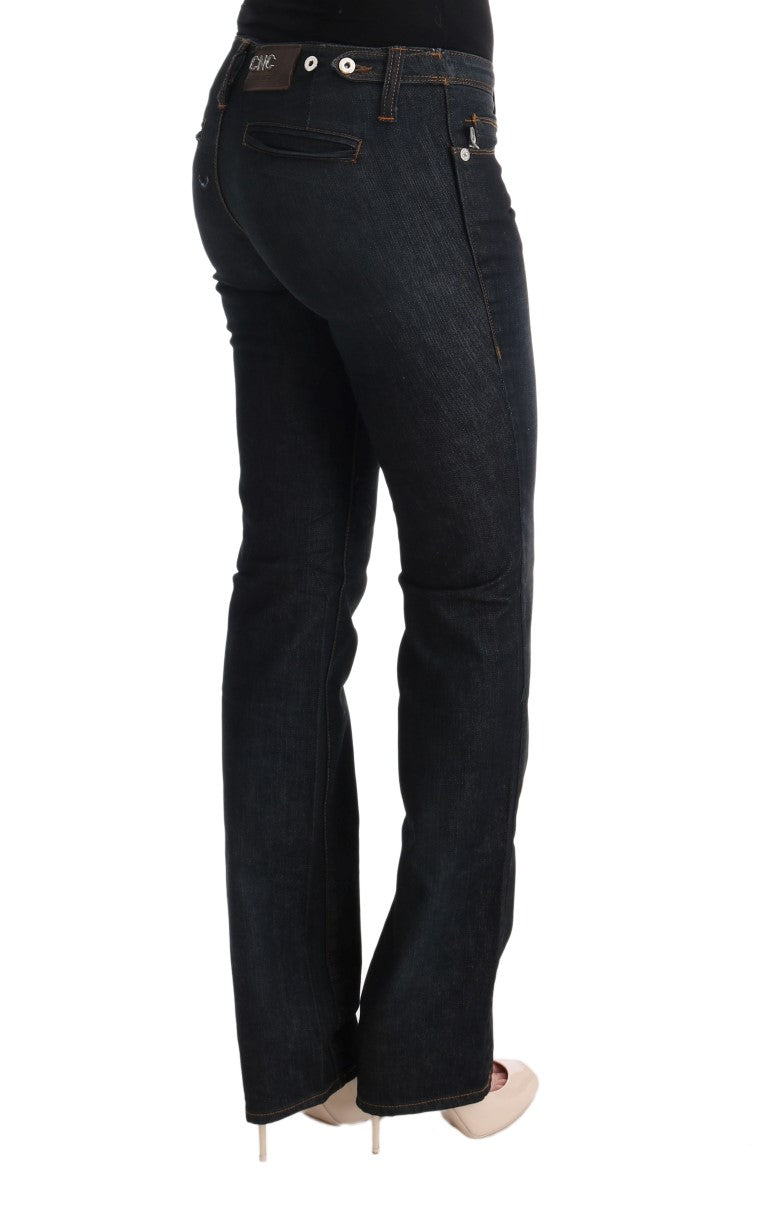 Chic Gray Slim Fit Denim