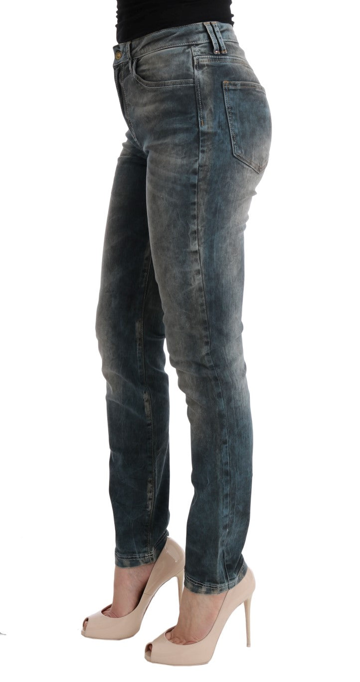 Chic Blue Wash Slim Fit Jeans