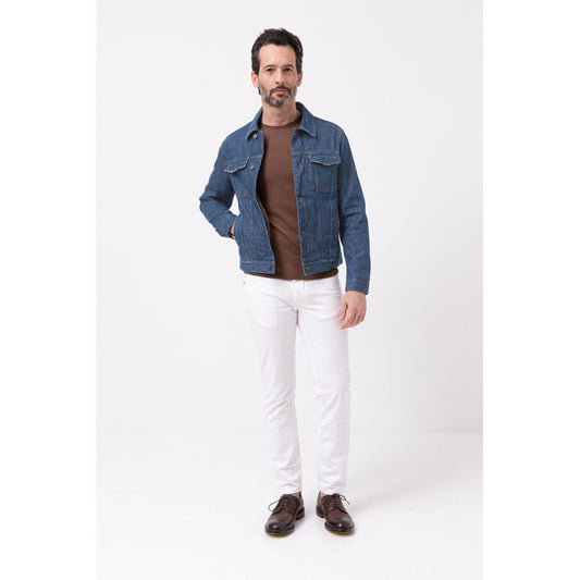 Exquisite Jeansjacke aus Baumwolle