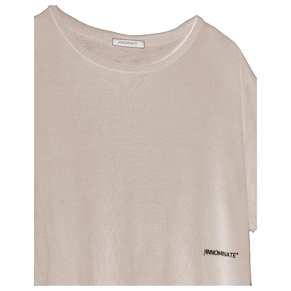 Beige Modal Women T-Shirt