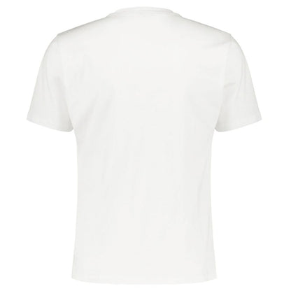 Weißes Baumwoll-T-Shirt für Herren