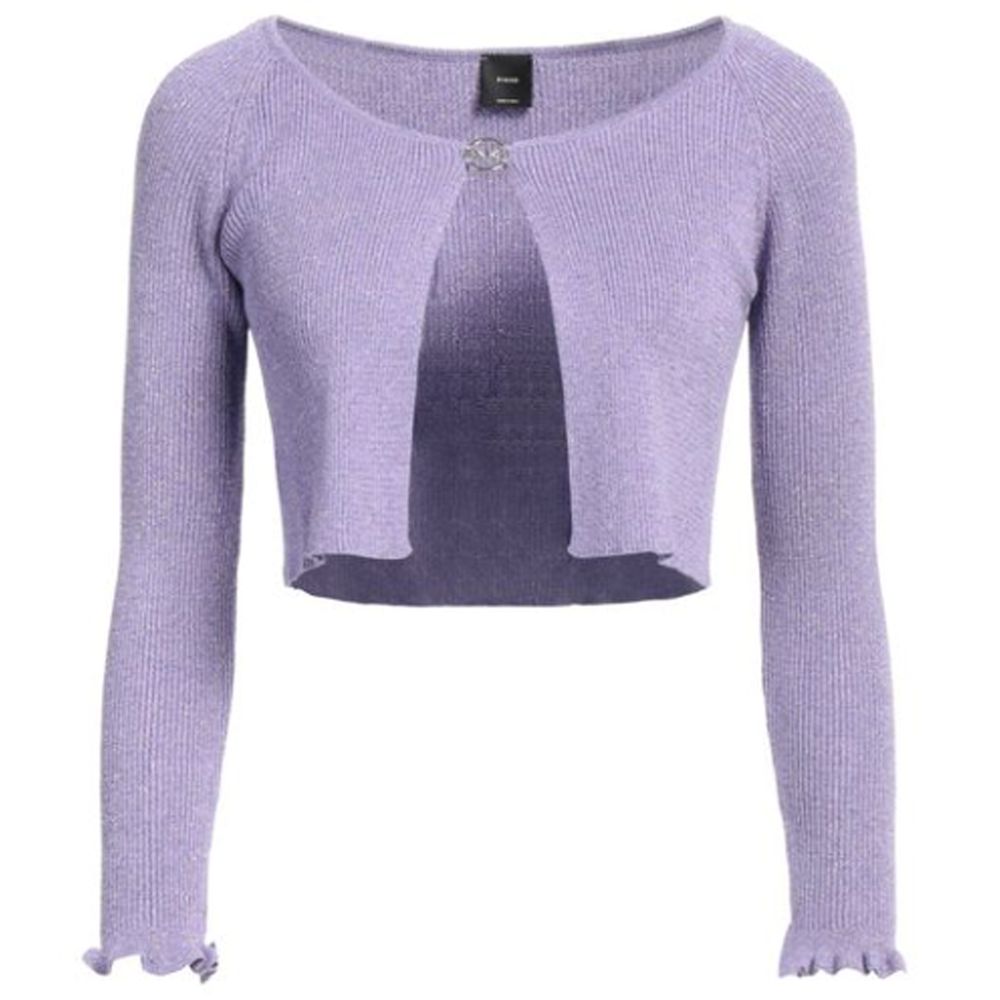 Lila Viskosepullover