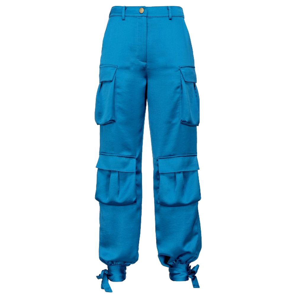 Hellblaue Jeans und Hose aus Polyester