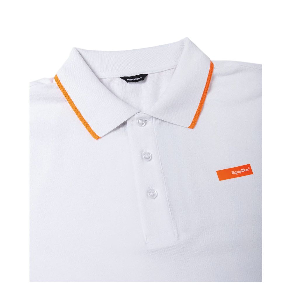 Elegantes Poloshirt mit kontrastierendem Kragen