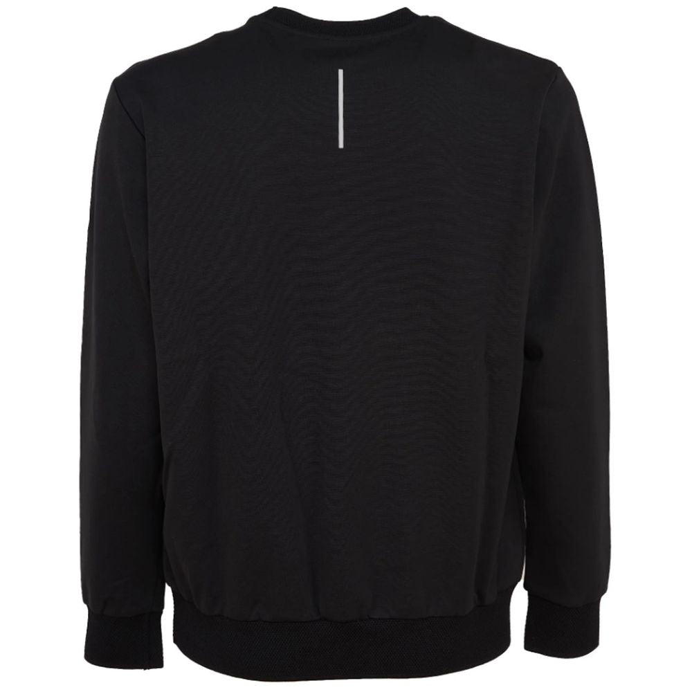 Chic Technical Fabric Crewneck Sweatshirt