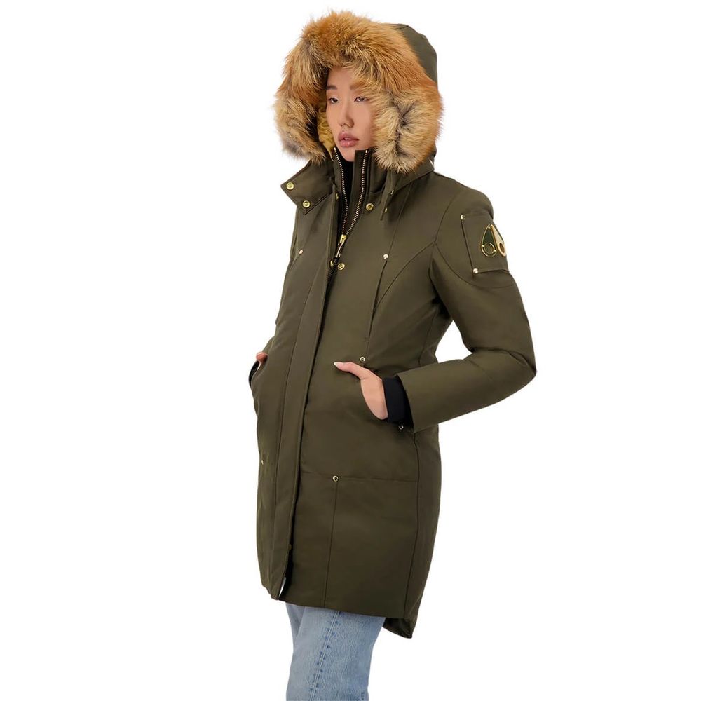 Army Cotton Women Parka Coat