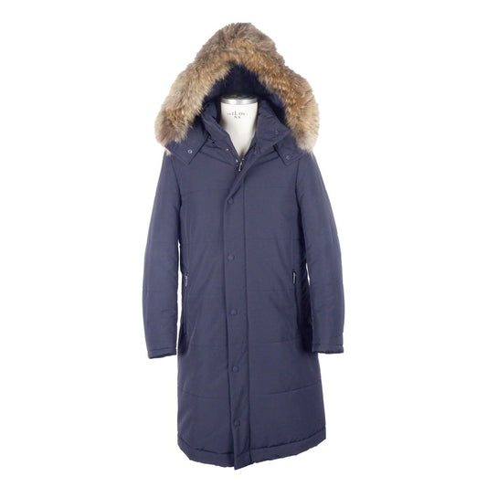 Blaue Wolljacke für Herren