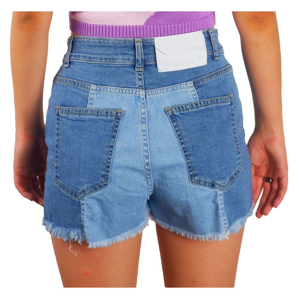 Schicke Jeansshorts mit offenem Saum