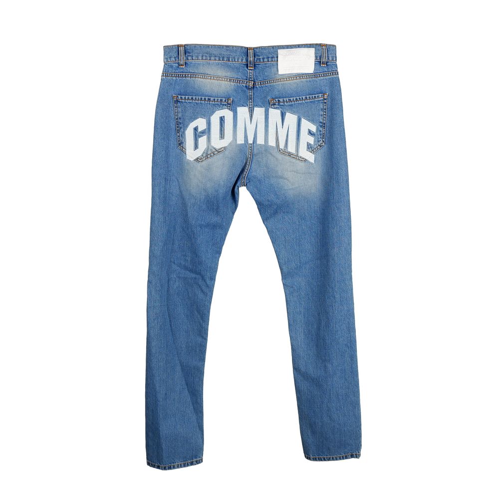 Blue Cotton Men's Jean