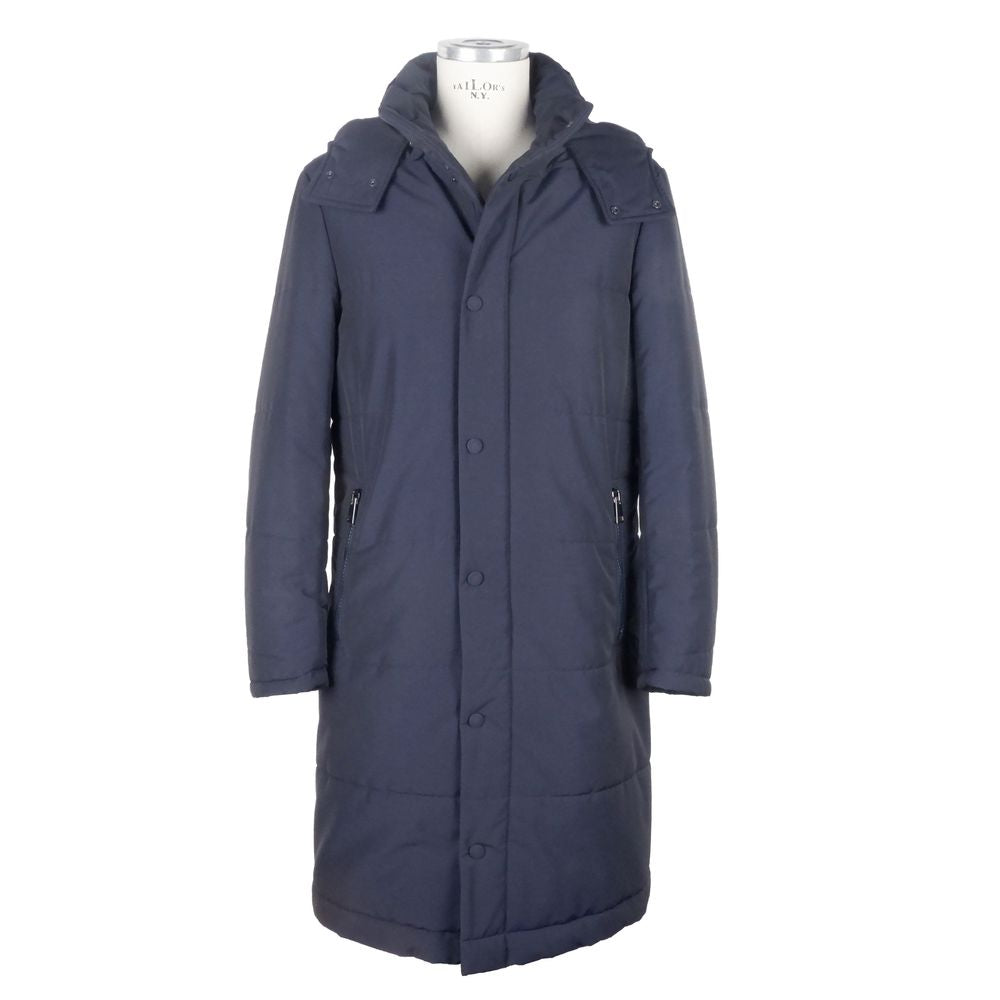 Blaue Wolljacke für Herren