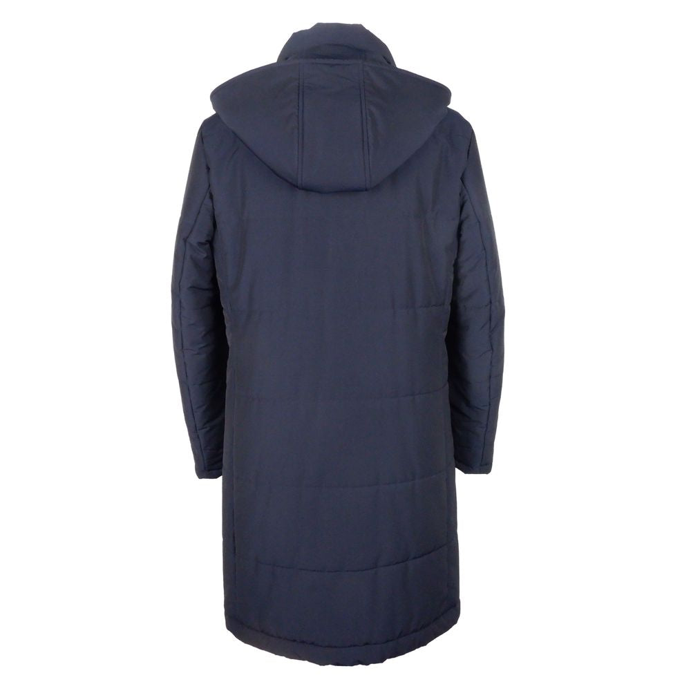 Blaue Wolljacke für Herren