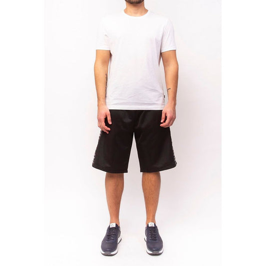 Elegante gestreifte Bermudashorts zum Jahrestag