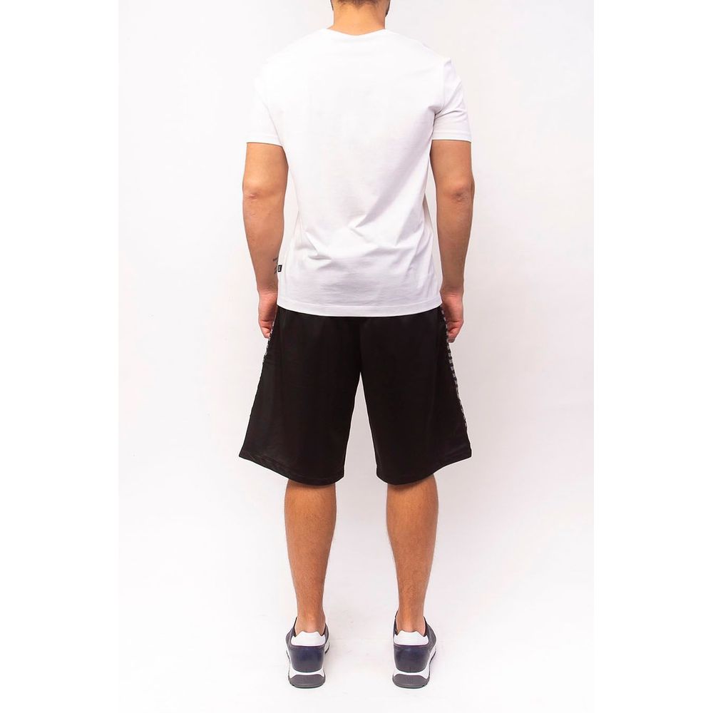 Elegante gestreifte Bermudashorts zum Jahrestag