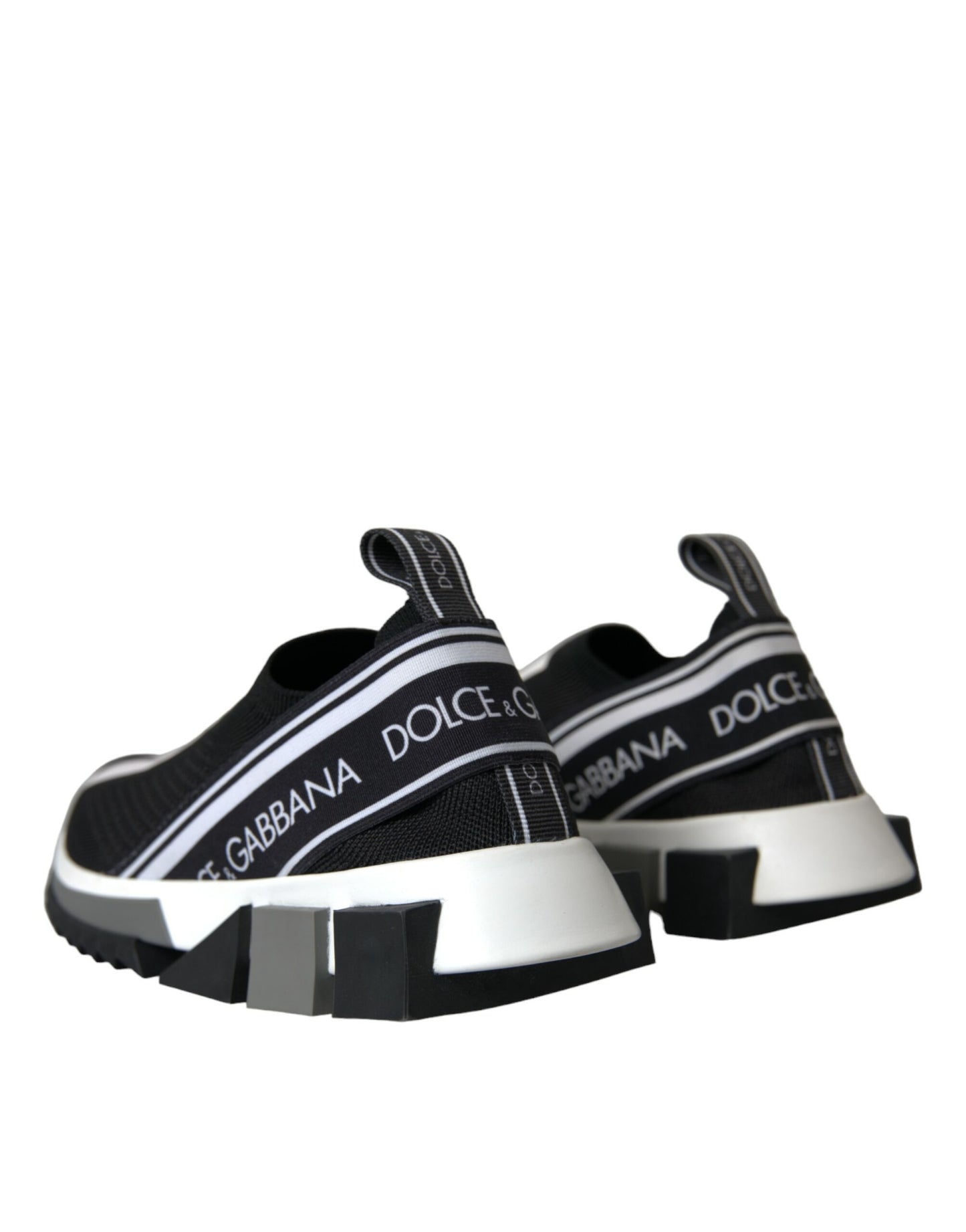 Black White Slip On Sorrento Sneakers Shoes