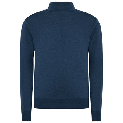 Blauer Pullover aus Acryl