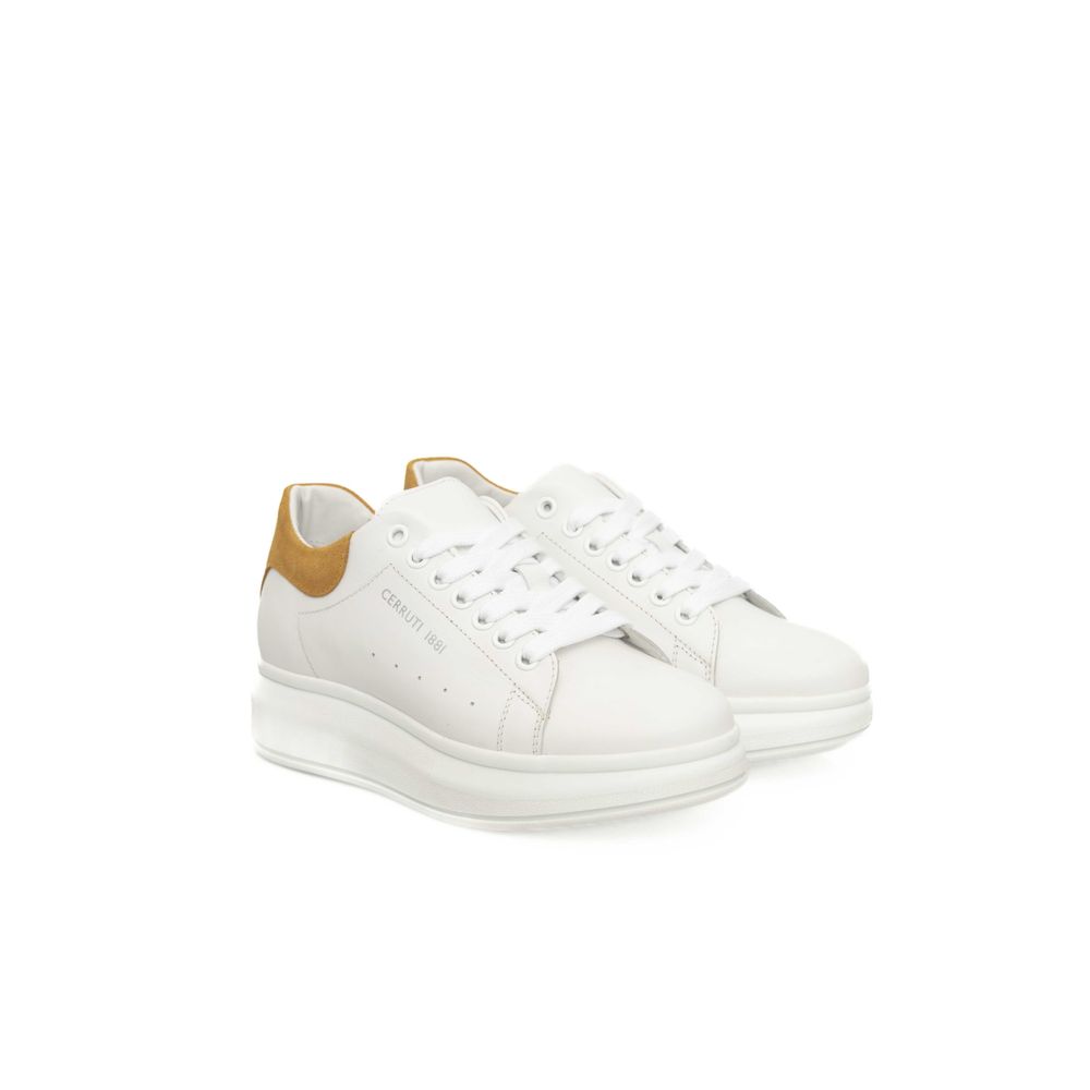 White Leather Women's Sneaker