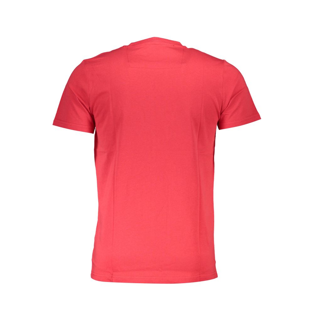 Rotes Baumwoll-T-Shirt