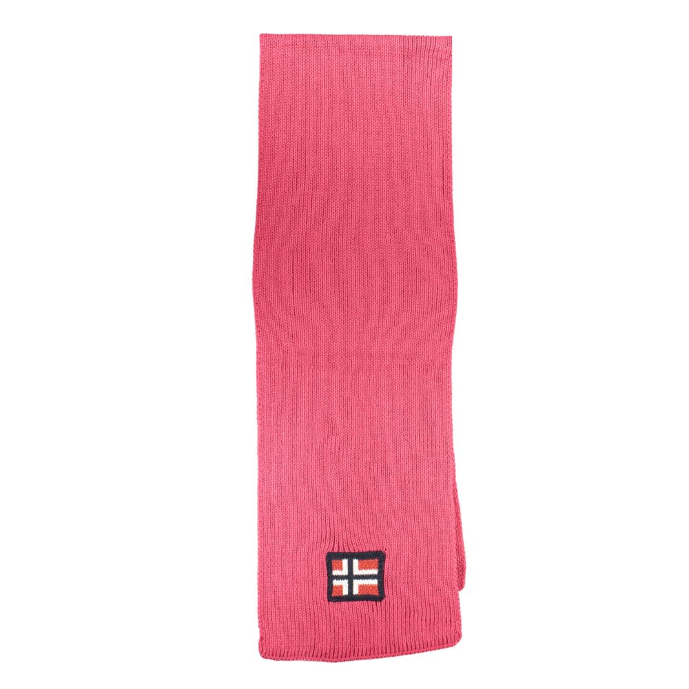 Pink Acrylic Scarf