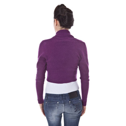 Lila Wollpullover