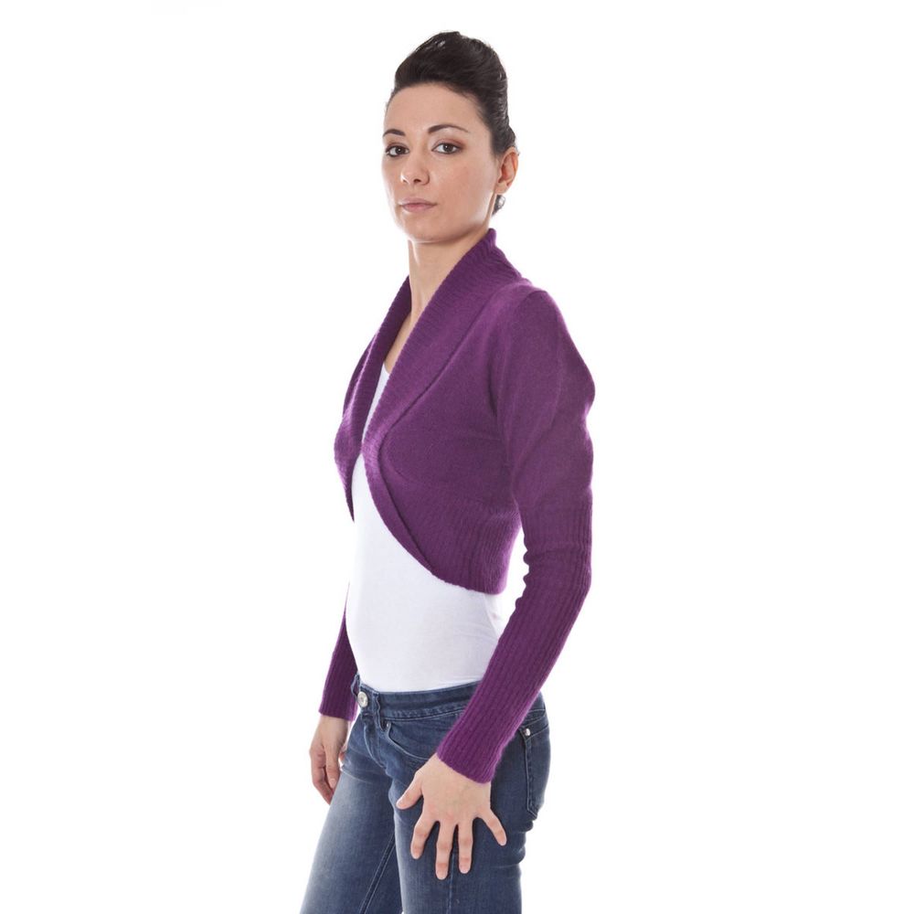 Lila Wollpullover