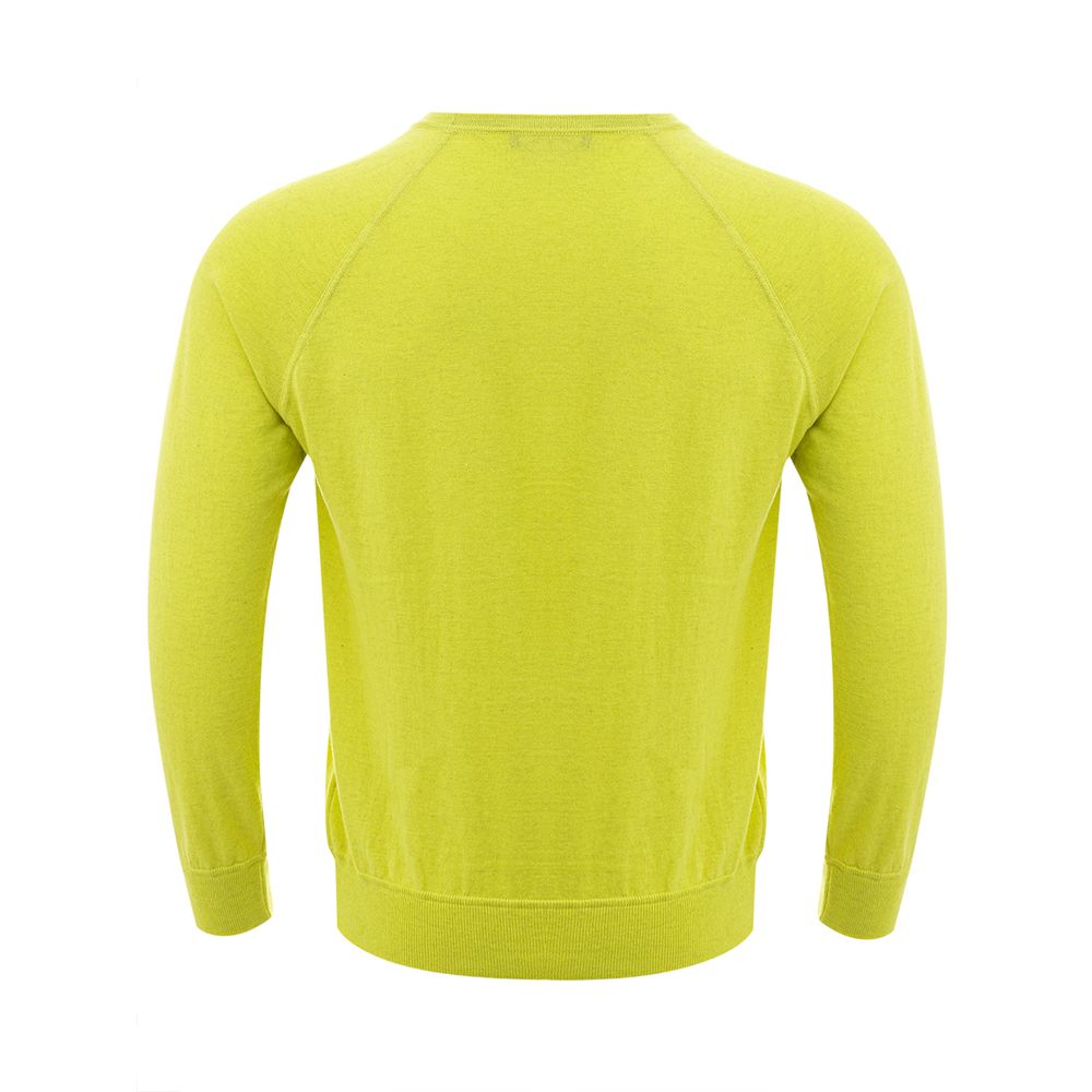 Sunny Yellow Italian Cotton Sweater