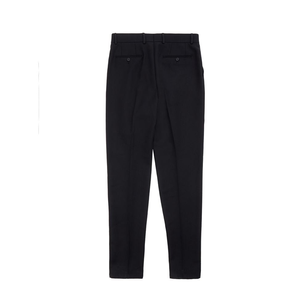 Elegante schwarze Polyesterhose für Herren