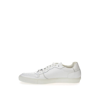 Weiße Ledersneakers Luxe Footwear