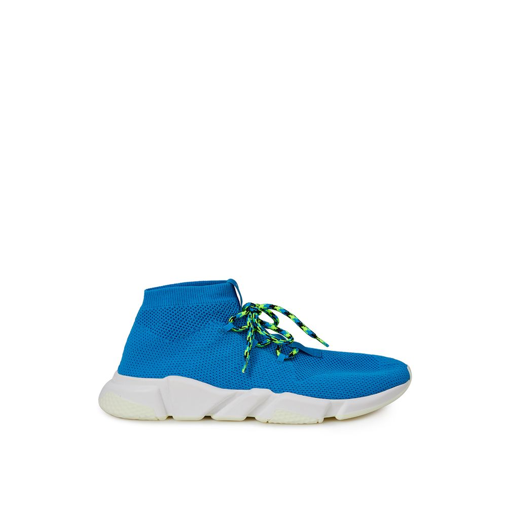 Exquisite blaue Baumwoll-Sneaker für Herren