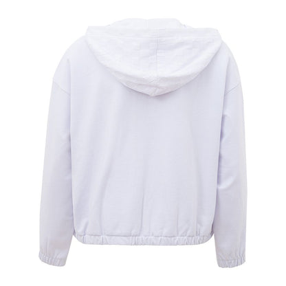 Schicker weißer Viskosepullover für Damen