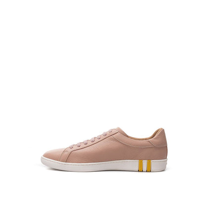 Elegante rosa Sneaker aus Baumwollleder