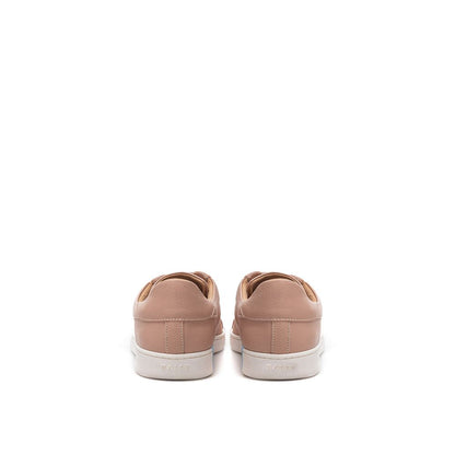 Elegante rosa Leder-Sneakers