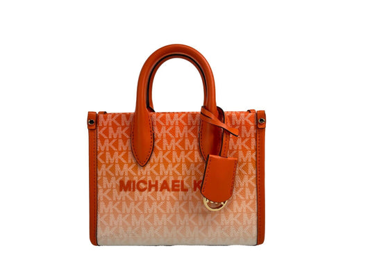 Mirella XS Shopper-Tragetasche aus Leder mit Reißverschluss oben