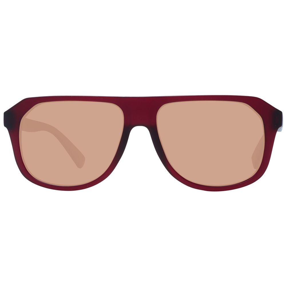 Burgundy Men Sunglasses