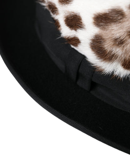 Multicolor Leopard Women Fedora Hat