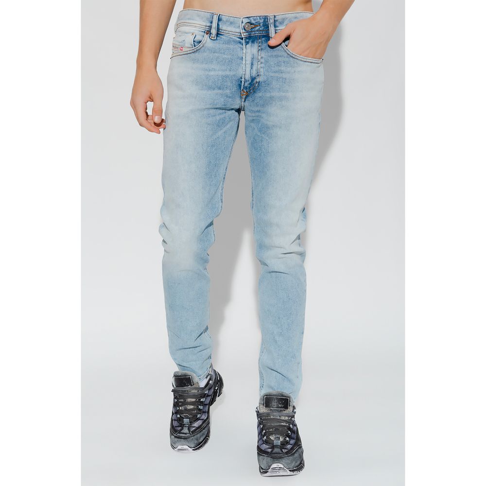 Hellblaue Jeans und Hose aus Baumwolle