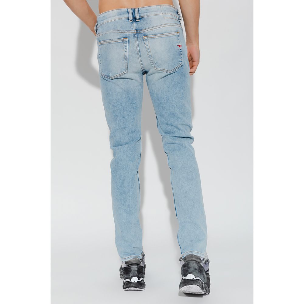 Hellblaue Jeans und Hose aus Baumwolle