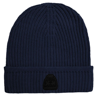 Blue Acrylic Men Beanie