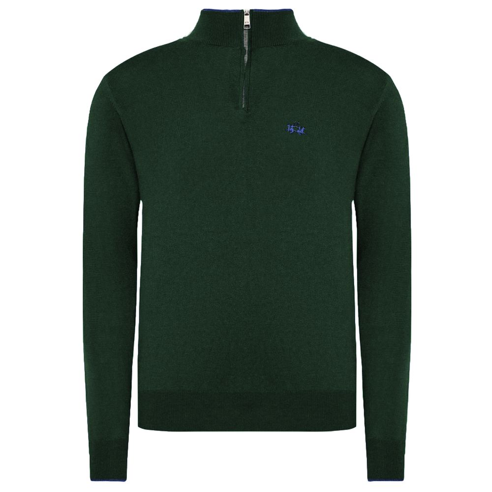 Grüner Pullover aus Acryl