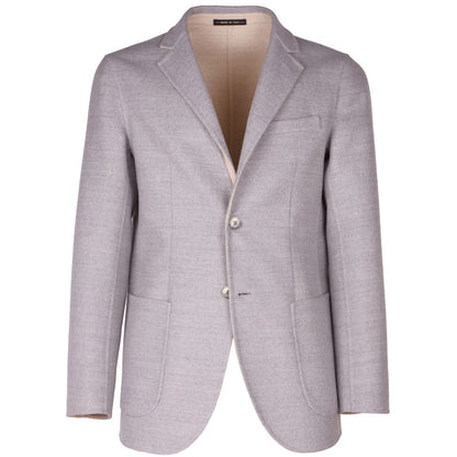 Grauer Vergine-Blazer aus Wolle