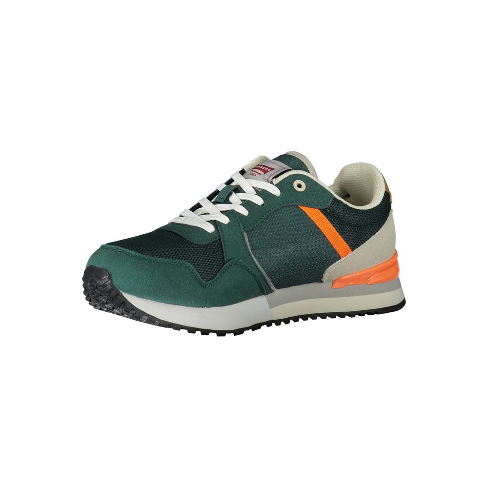 Green Polyester Sneaker