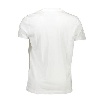 Weißes Baumwoll-T-Shirt für Herren